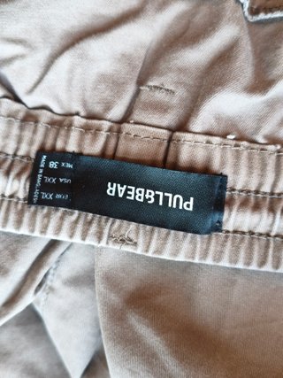 Pantalón cargo jogger Pull&Bear marrón XXL