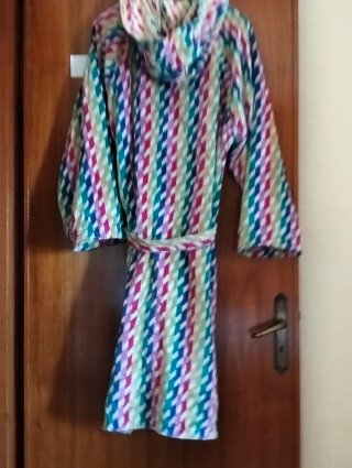 Accappatoio Uomo Missoni Fantasia Argyle Taglia XL
