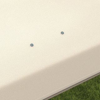 Cenador Jardín 3x3m con Mosquiteras Beige