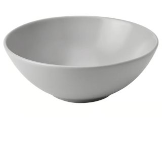 Vajilla Ikea FÄRGKLAR Gris Porcelana