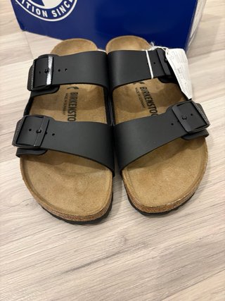 Zuecos Birkenstock Negros Unisex