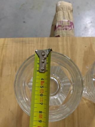 Juego de 2 vasos de cerveza de cristal