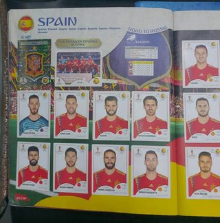 Álbumes Oficial FIFA, Brasil 2014, Rusia 2018 y Eu
