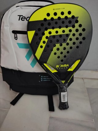 Conjunto pala pádel y macuto Tecnifibre