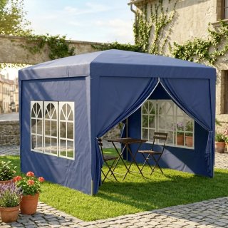 Carpa Plegable 3x3m con 4 Paredes