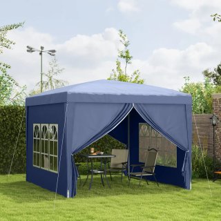 Carpa Plegable 3x3m con 4 Paredes