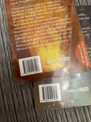 libros Jack Sparrow