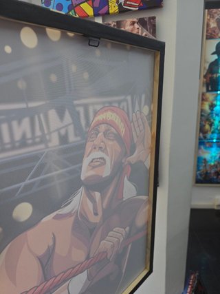 Quadro Hulk Hogan WWE 40x60 cm