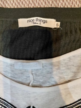 Nice Things cárdigan S vaquero recto mango XXS