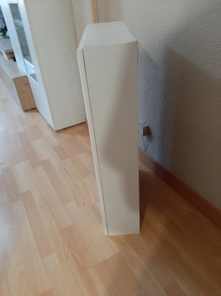 Mueble baño 2 puertas cristal blanco perfecto esta