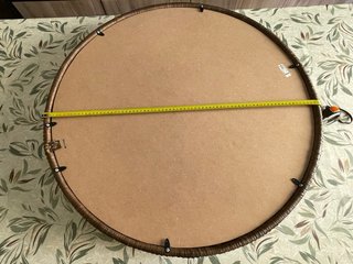 Specchio Rotondo IKEA MELBU Rattan