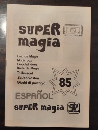 Kit de Magia Super Magia - 85 Trucos
