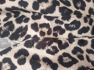 Vestido Bimba y Lola Animal Print Talla XS