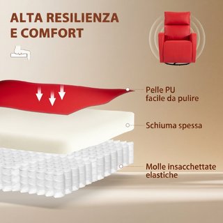 Poltrona Massaggiante Reclinabile e Riscaldante co