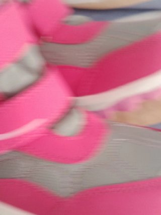 Botas nieve niña rosa y gris talla 33 waterproof