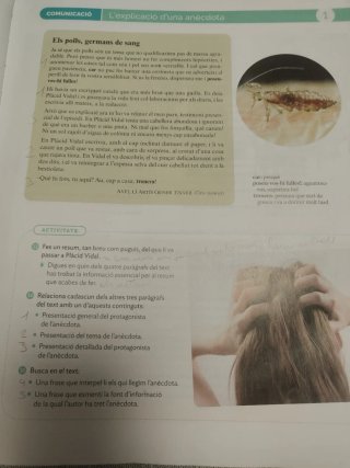 Llengua catalana i literatura, 2 ESO, Projecte ...