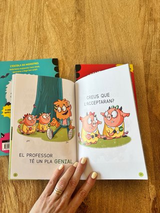 Pack de 3 contes L’Escola de Monstres: 4, 5 i 6