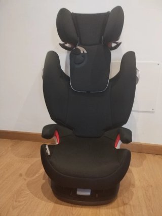 Silla de coche Cybex negra grupo 1,2,3
