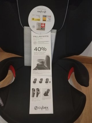 Silla de coche Cybex negra grupo 1,2,3