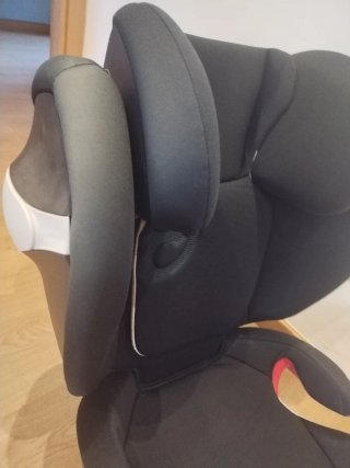 Silla de coche Cybex negra grupo 1,2,3
