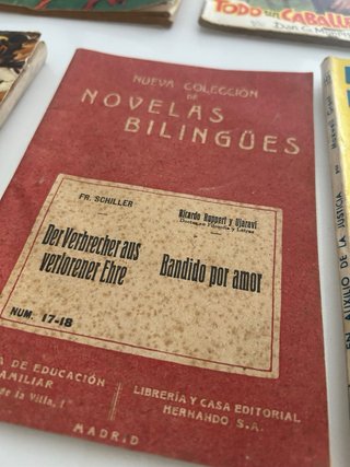 Lote 9 Novelas Pulp Antiguas (Años 30-50)