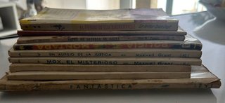 Lote 9 Novelas Pulp Antiguas (Años 30-50)