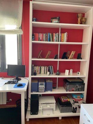 Habitación completa de muebles blancos