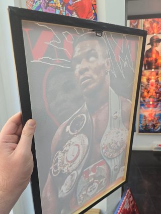 Quadro Mike Tyson 40x60 Cm Tela