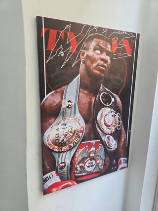 Quadro Mike Tyson 40x60 Cm Tela