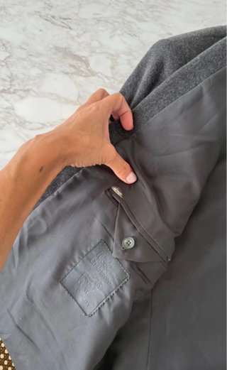 Chaqueta Abrigo Lana Oversize