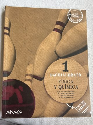 Física y Química 1 Bachillerato : Operación mundo