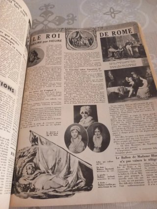Le miroir de la femme rivista vintage 1958