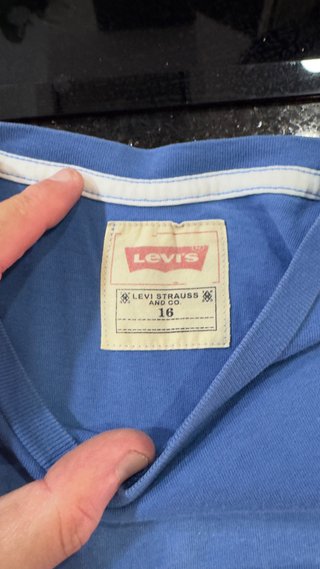 Camiseta Levi's azul