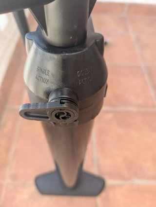 Bomba de aire Jobe doble acción