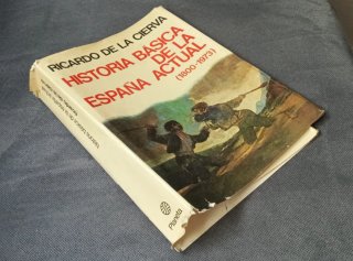 Libro firmado Ricardo de la Cierva
