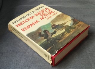 Libro firmado Ricardo de la Cierva