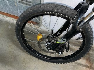Bicicleta Rockrider 24'' Roja.
