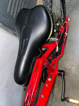 Bicicleta Rockrider 24'' Roja.