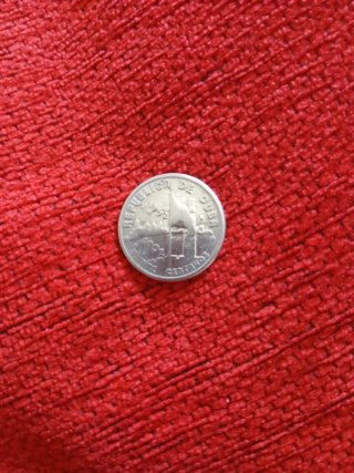 20 Centavos Cuba 1952 Plata 900