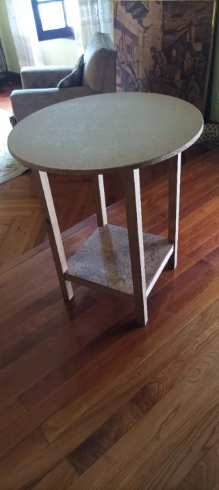 Mesa camilla de madera