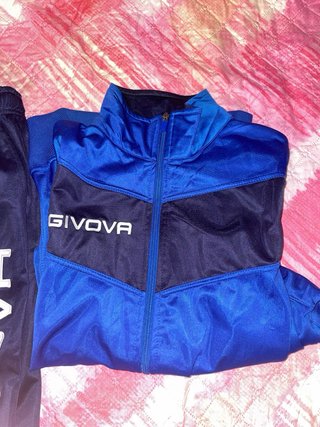 Tuta Givova Blu/Nero