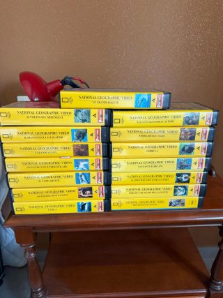 Collezione 15 VHS National Geographic Video