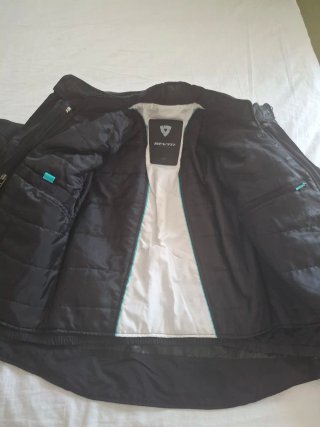 Traje Moto REVIT Chica Talla 38 Negro