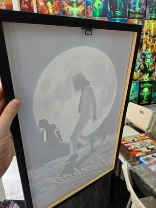 Quadro Michael Jackson 40x60 cm