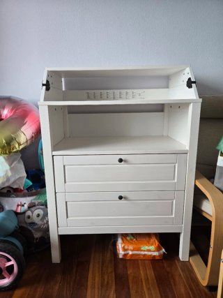 Cambiador Cómoda Ikea Blanca