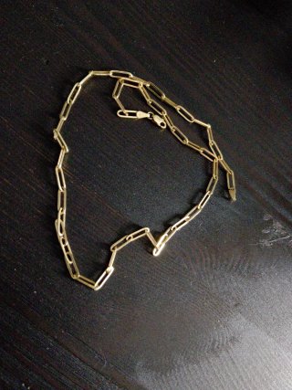 Collar de oro 14k eslabones