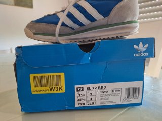 Zapatillas Adidas SL 72 Niño Azul/Gris