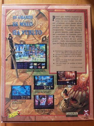 Monkey Island 2 PC Discos 3.5 LucasArts