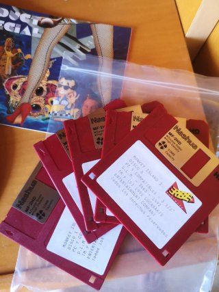 Monkey Island 2 PC Discos 3.5 LucasArts
