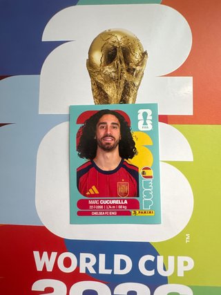 Cromo Panini Mundial 2026 Marc Cucurella ESP